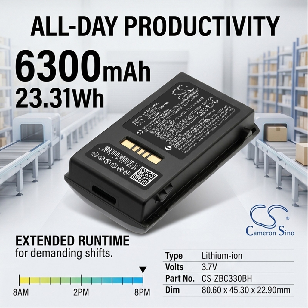 Bateria kompatybilny z Zebra CS-ZBC330BH