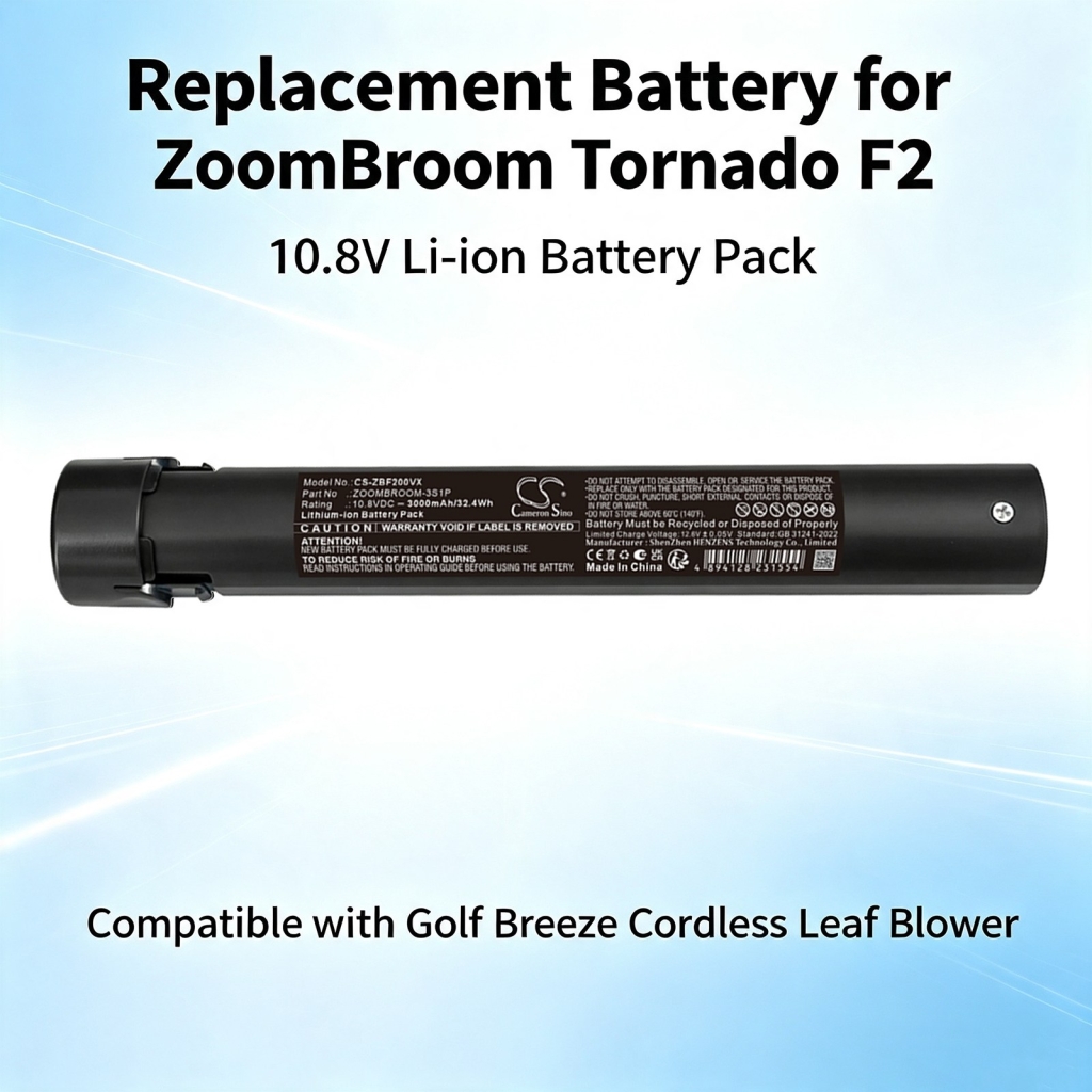 Baterie kompatybilny z ZoomBroom F2-2300S F2-2300S CS-ZBF200VX