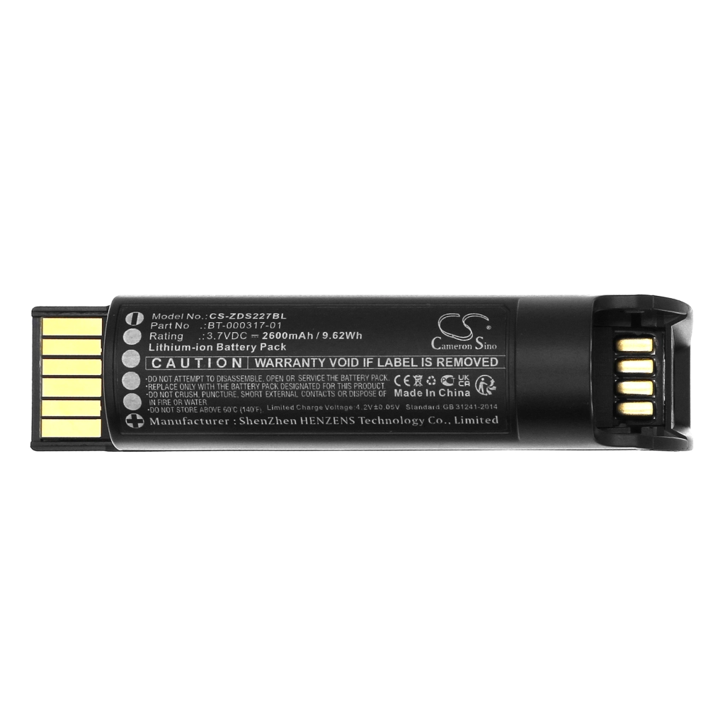 BarCode, Scanner Battery Zebra DS2278