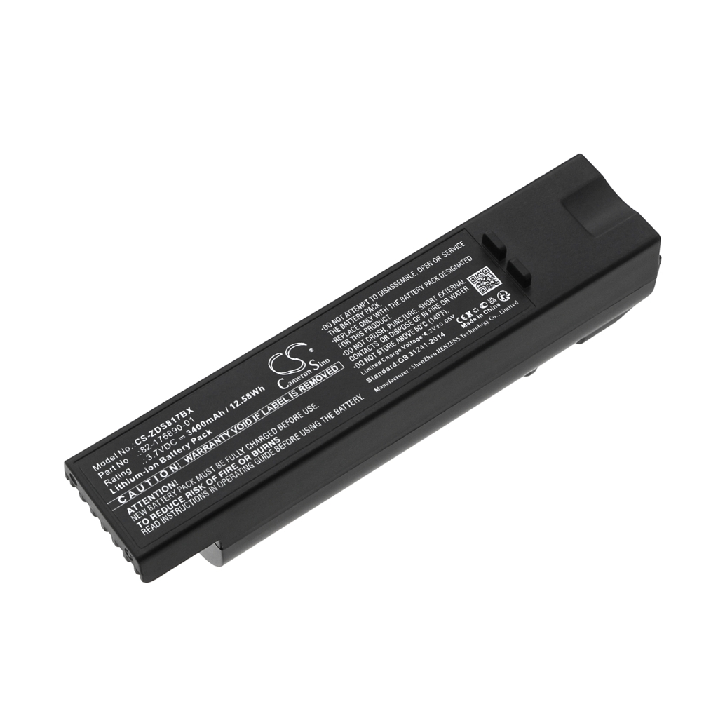 BarCode, Scanner Battery Zebra CS-ZDS817BX
