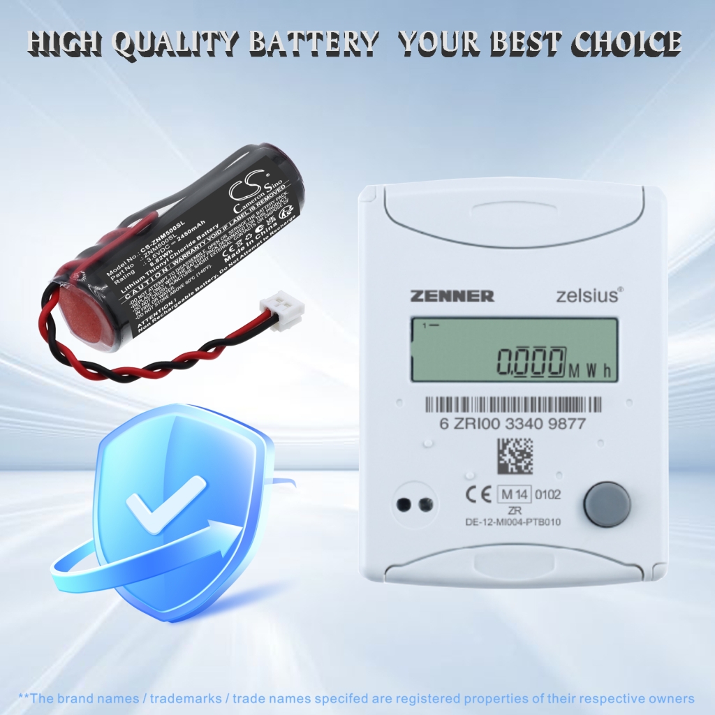 Bateria kompatybilny z Zenner CS-ZNM500SL