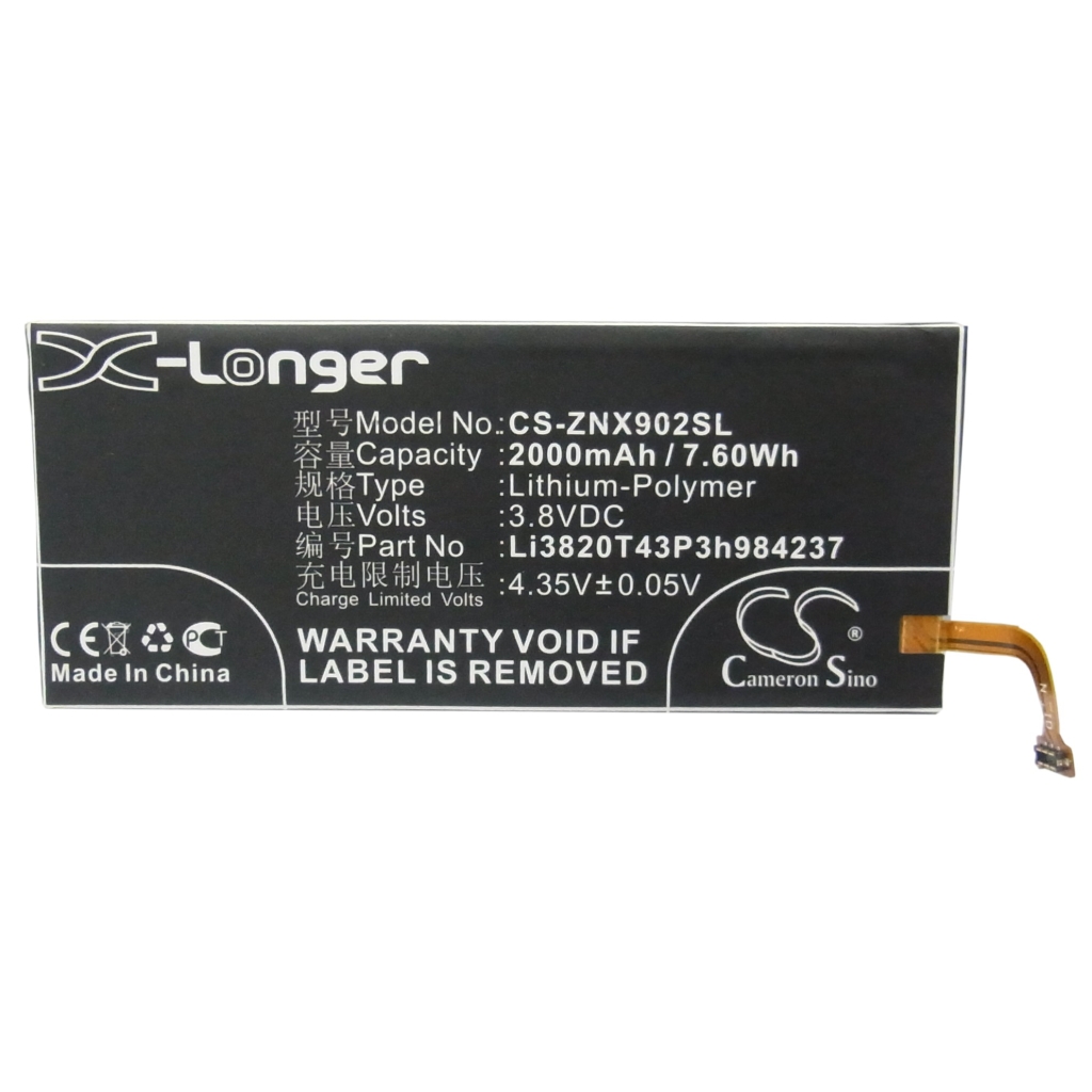 Bateria kompatybilny z ZTE CS-ZNX902SL
