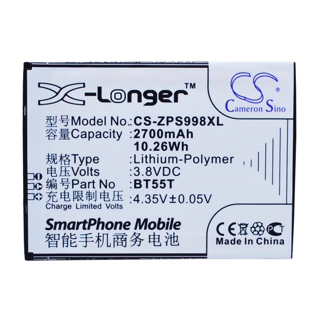 Bateria kompatybilny z Zopo CS-ZPS998XL