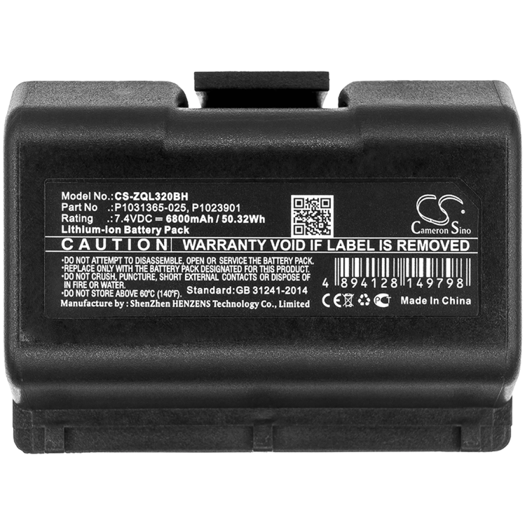 Printer Battery Zebra ZQ620HC