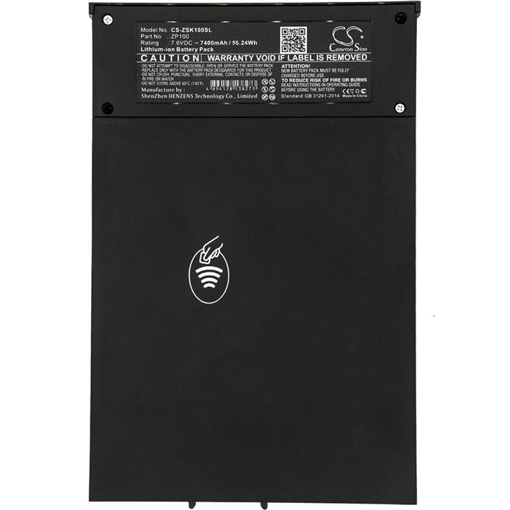 Compatible battery replacement for Ziosk ZP100