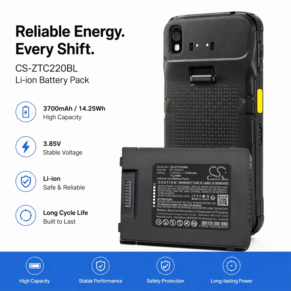 Battery for Zebra TC27