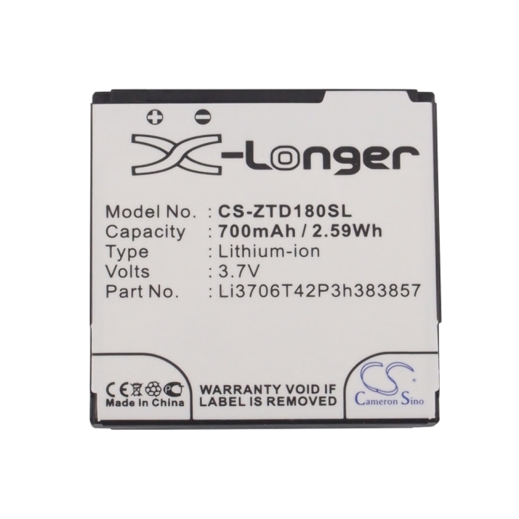 Bateria kompatybilny z Vodafone Orange T-Mobile ZTE CS-ZTD180SL