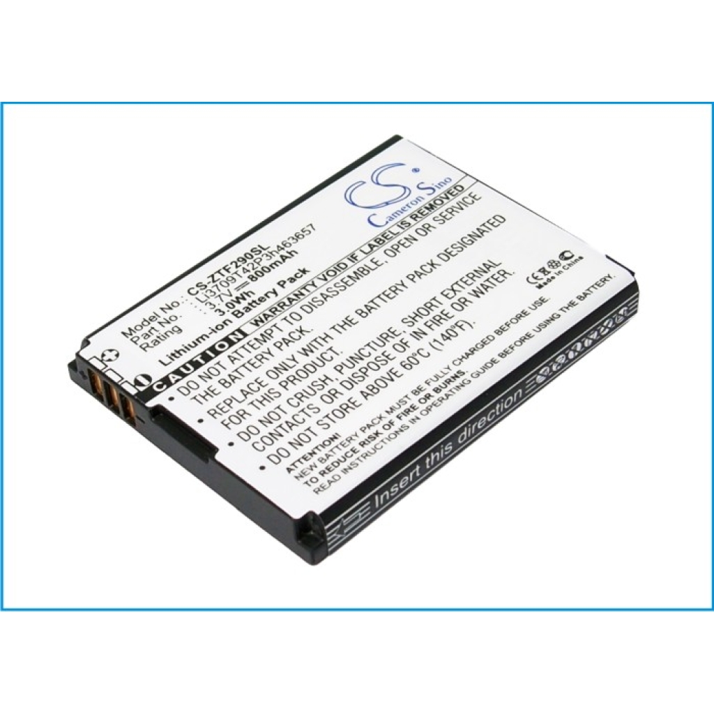 Baterie do telefonów komórkowych ZTE Z222