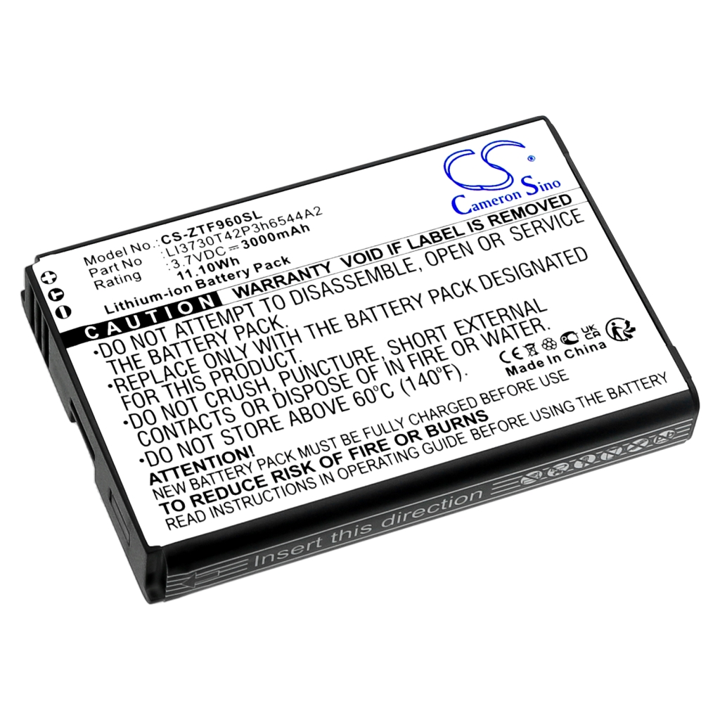 Battery Replaces LI3730T42P3h6544A2
