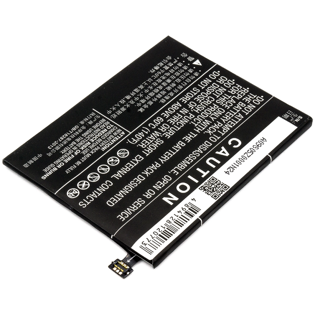 Compatible battery replacement for Nubia LI3829T44P6H806435