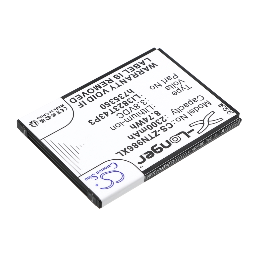 Baterie do telefonów komórkowych ZTE Q802T