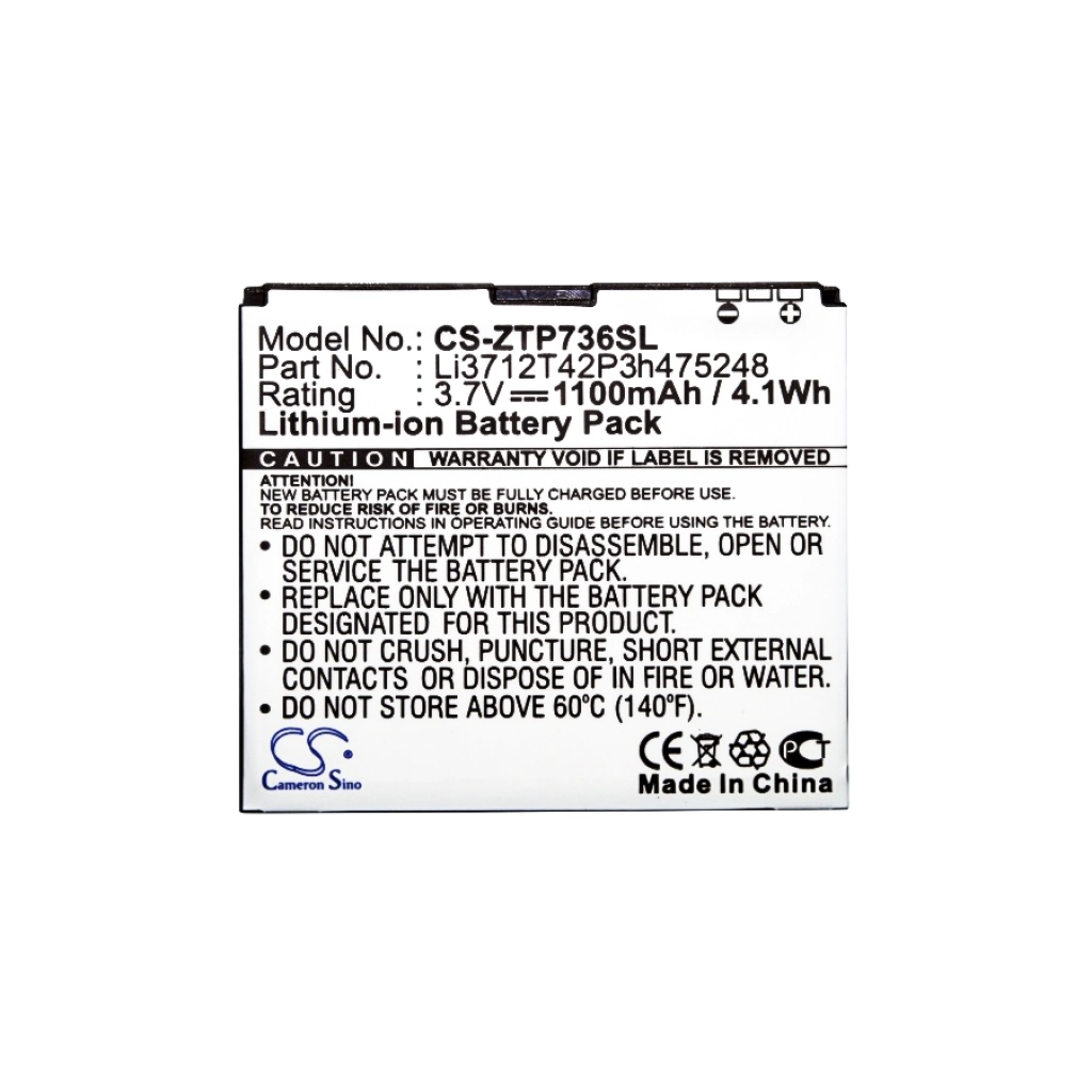 Mobile Phone Battery ZTE Crescen