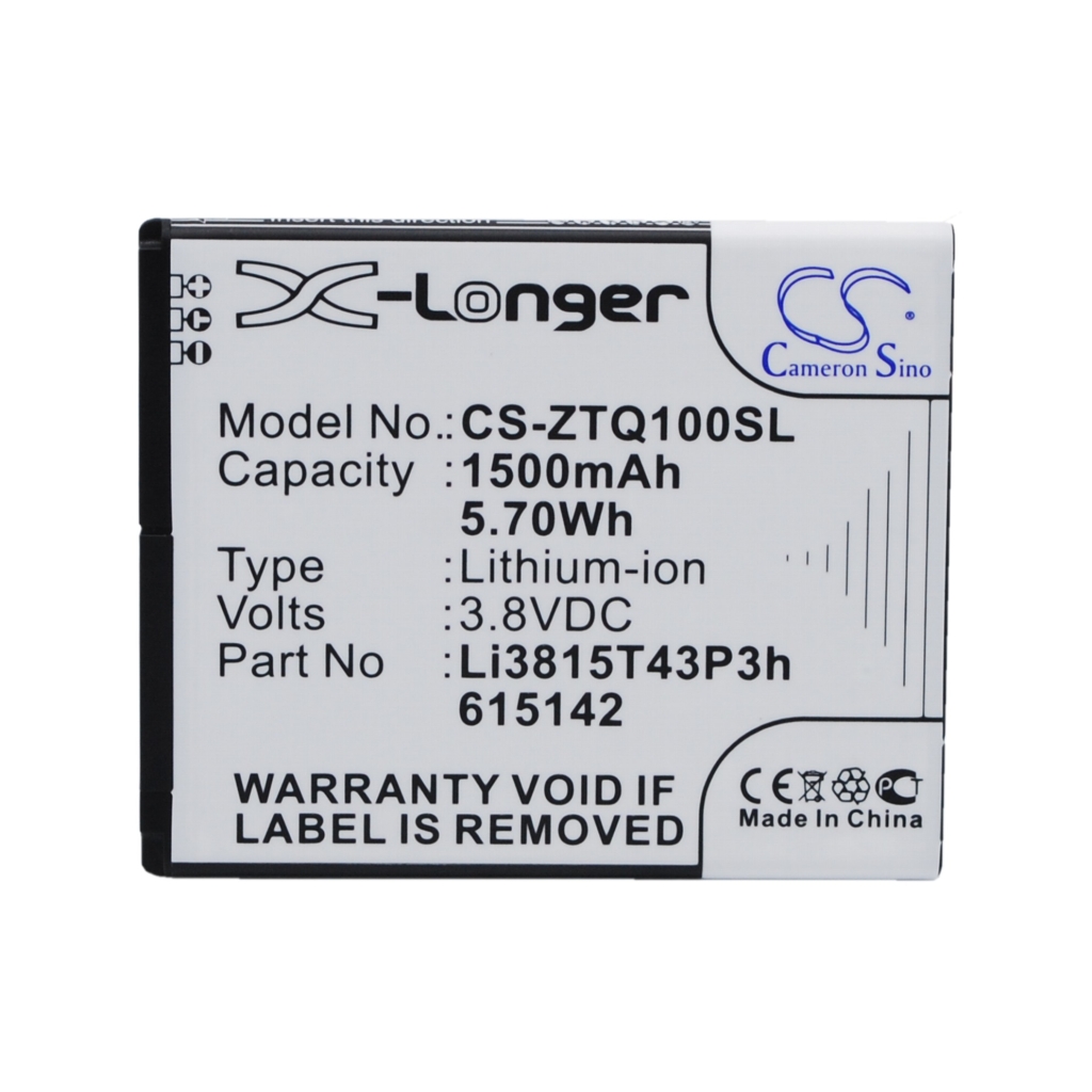 Battery Replaces Li3815T43P3h615142