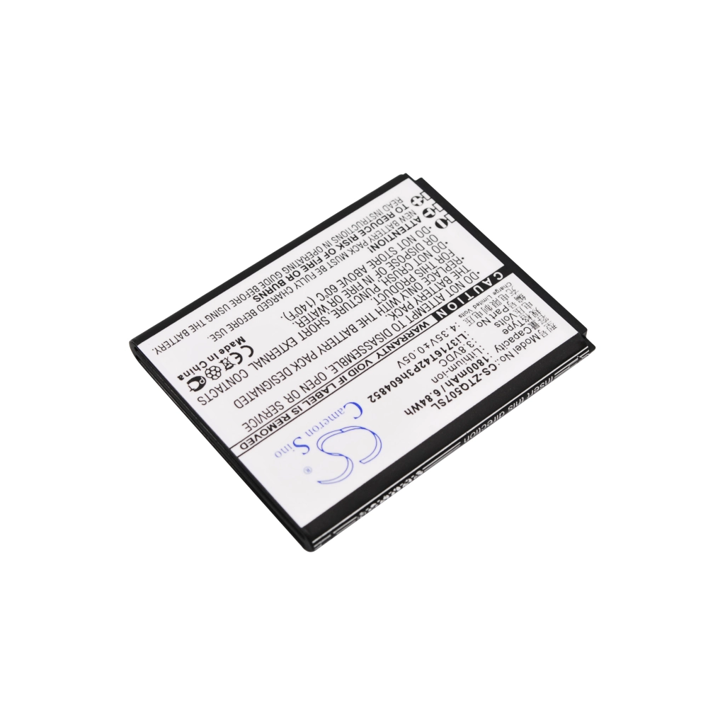 Compatible battery replacement for ZTE LI3716T42P3H604852