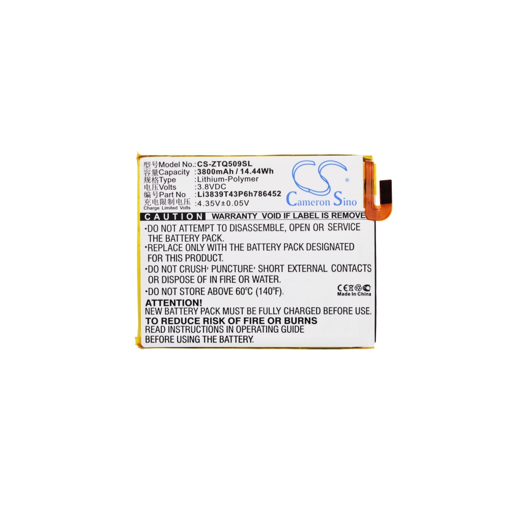 Bateria kompatybilny z ZTE CS-ZTQ509SL