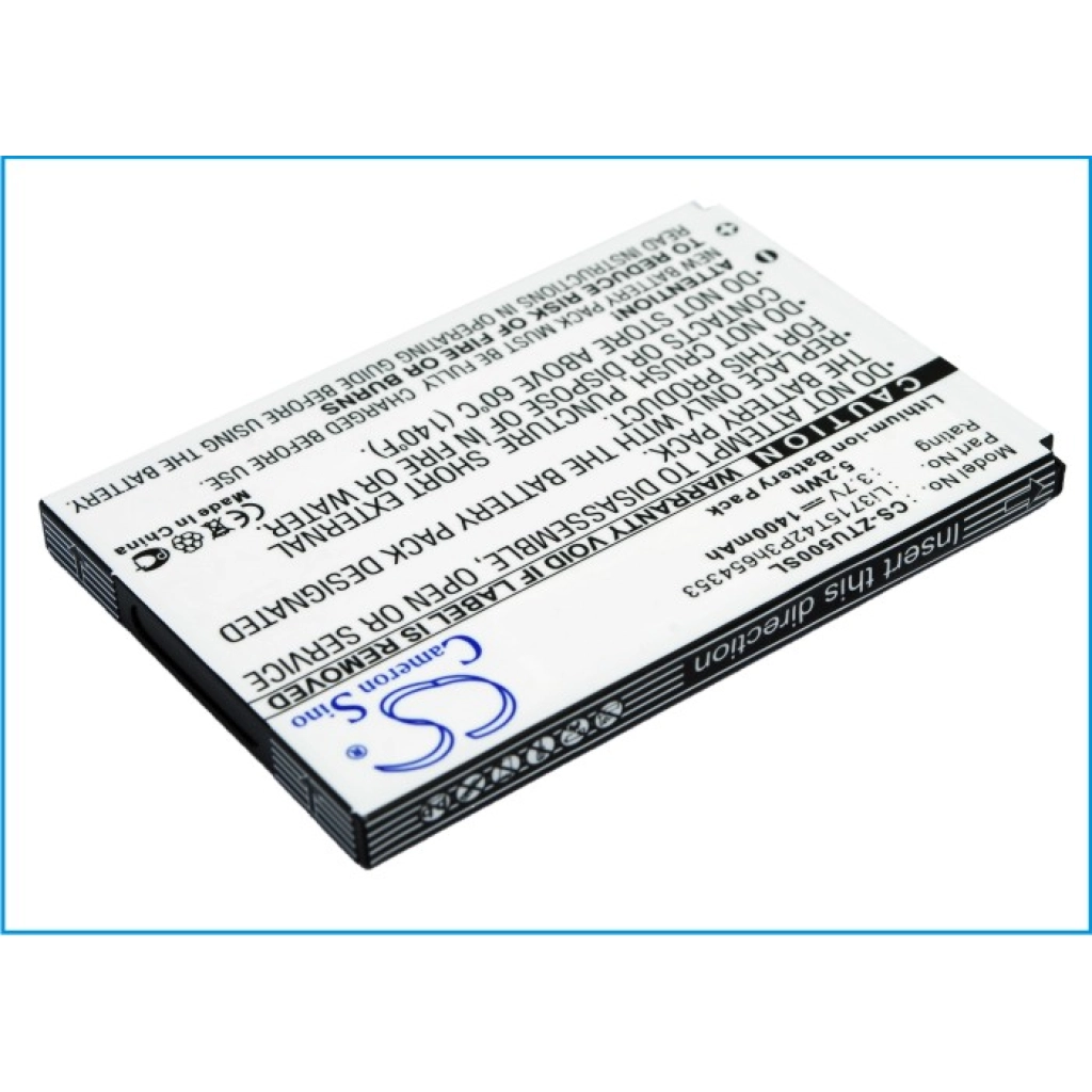 Baterie do telefonów komórkowych ZTE CS-ZTU500SL