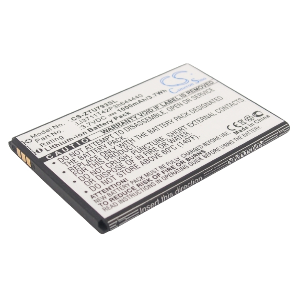 Mobile Phone Battery ZTE U793