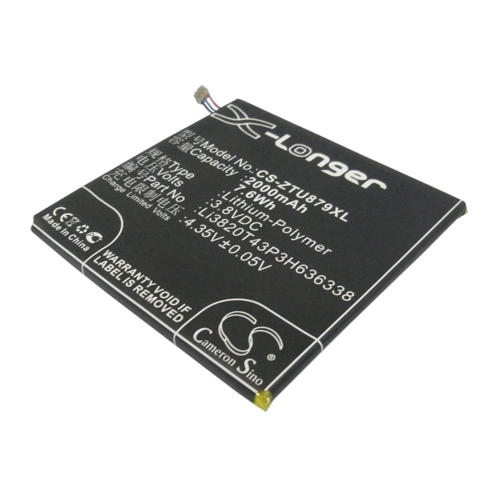 Baterie do telefonów komórkowych ZTE CS-ZTU879XL