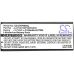 Compatible battery replacement for Medion LI3714T42P3H853448
