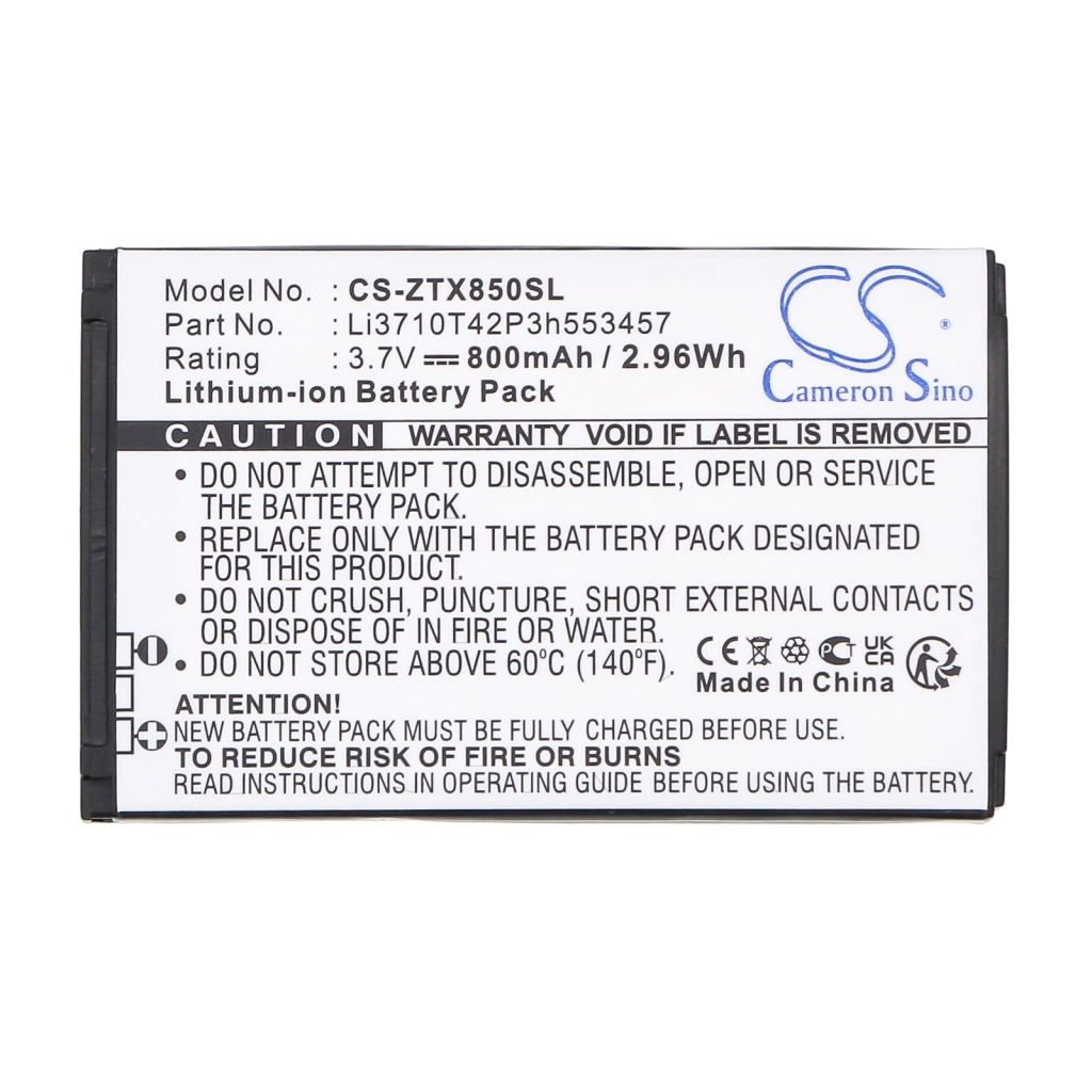 Mobile Phone Battery T-Mobile E110 Zest
