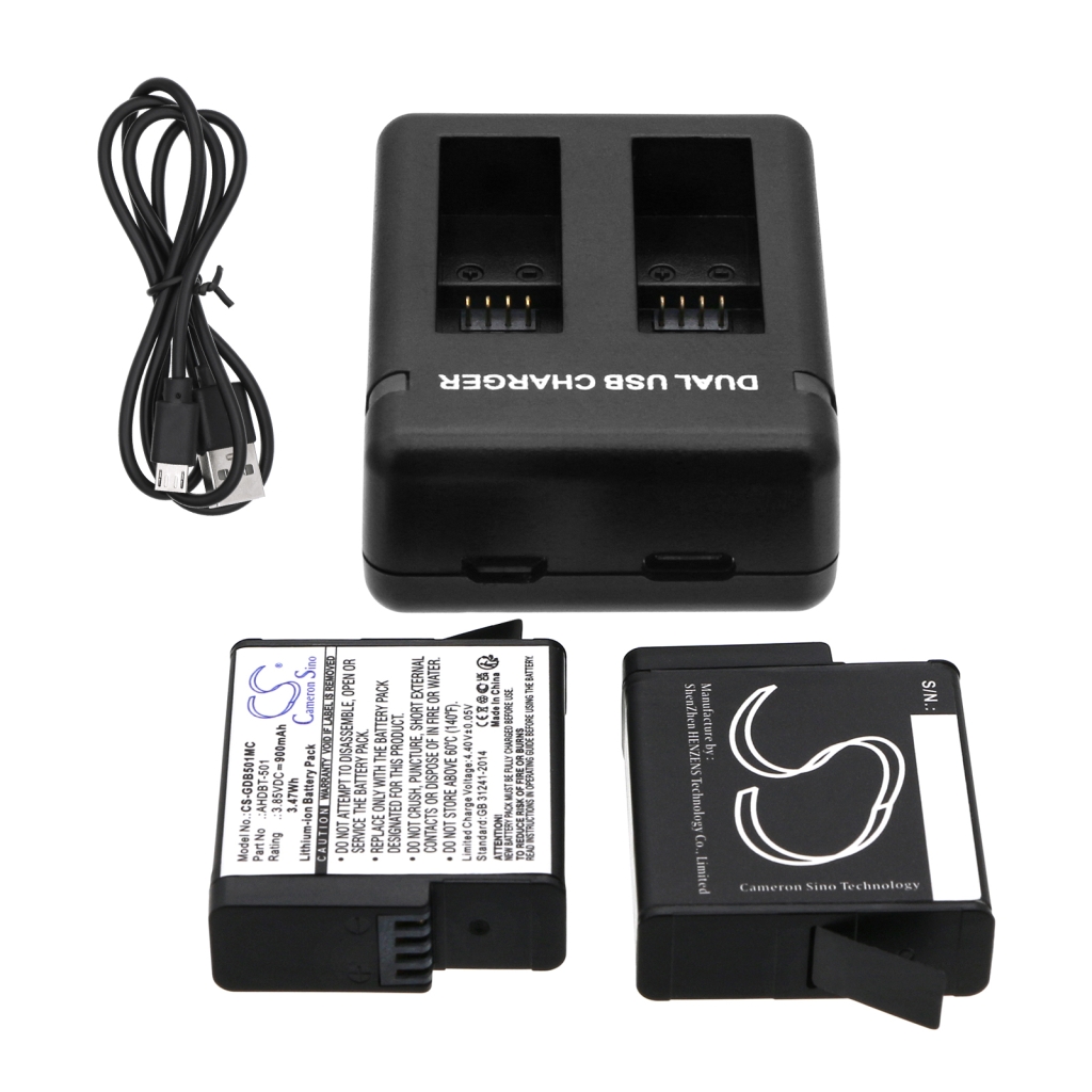 DeskTop Charger Gopro Hero 6 Black