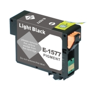 Kompatybilny z Epson T1577 / 29.5ml Tusz Jasny czarny (Kartridże z tuszem)