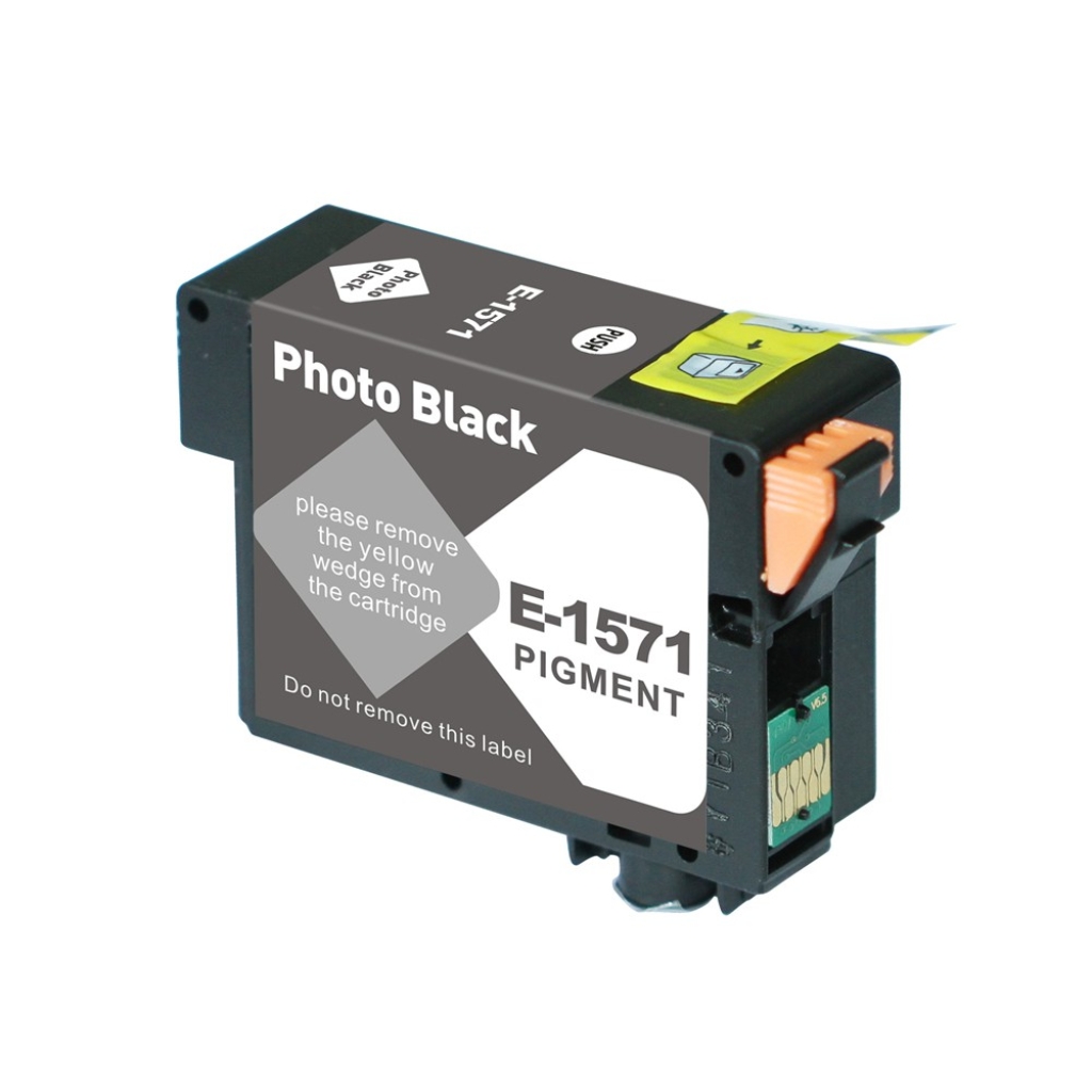 Kompatybilny z Epson T1571 / 29.5ml Tusz Czarny foto (Kartridże z tuszem)