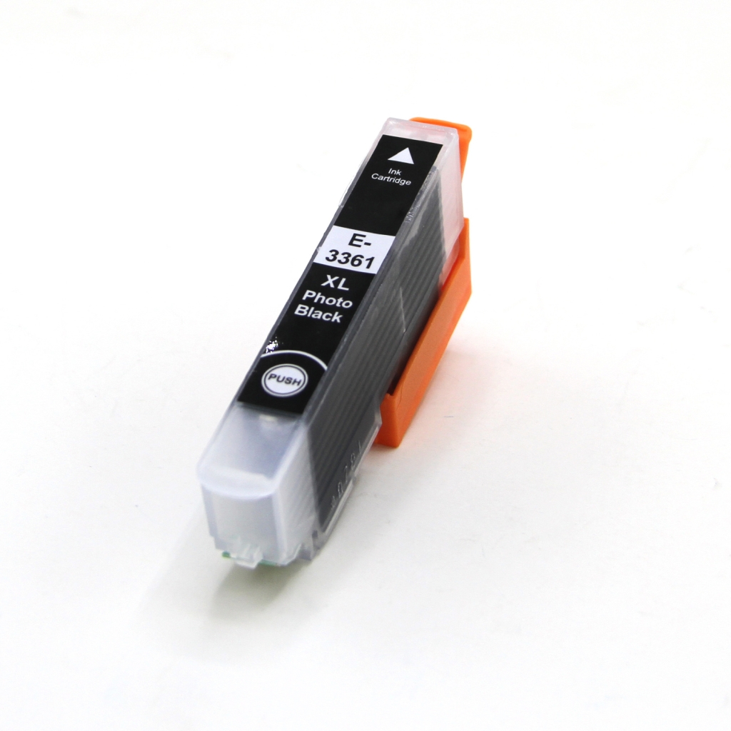 Kompatybilny z Epson C13T33614012 / 13ml Tusz Czarny foto (Kartridże z tuszem)