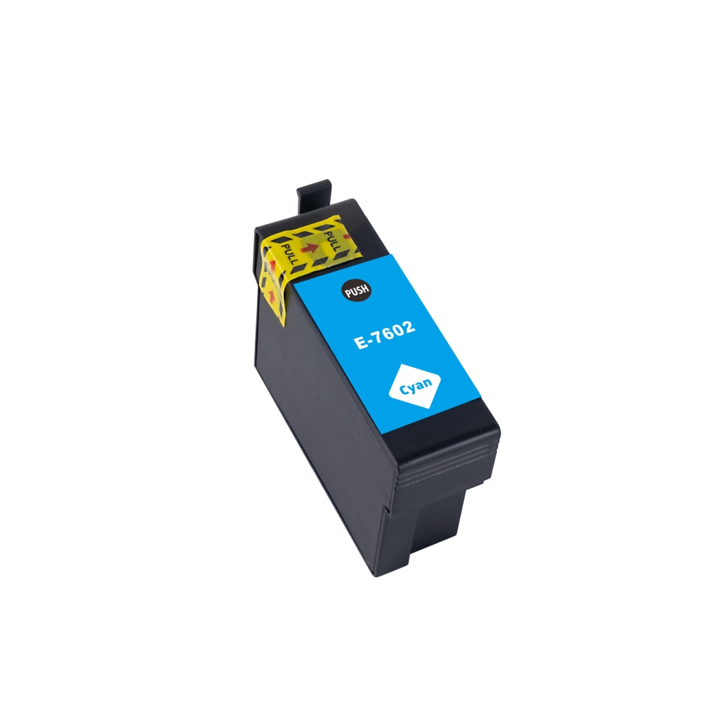 Kompatybilny zamiennik dla Kompatybilny z Epson T7602 / 29.5ml Tusz Cyjan (Kartridże z tuszem)