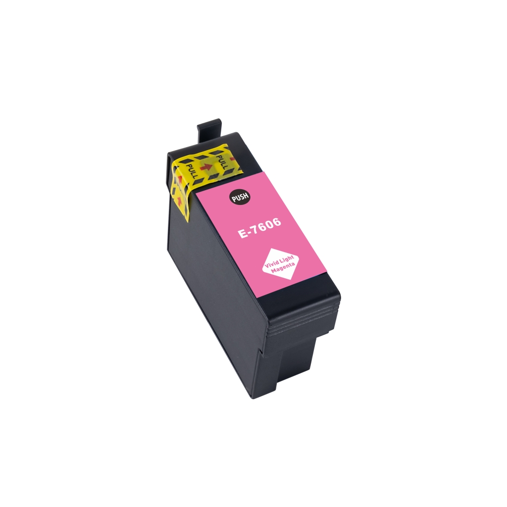 Kompatybilny z Epson T7606 / 29.5ml Tusz Intensywna jasna magenta (Kartridże z tuszem)