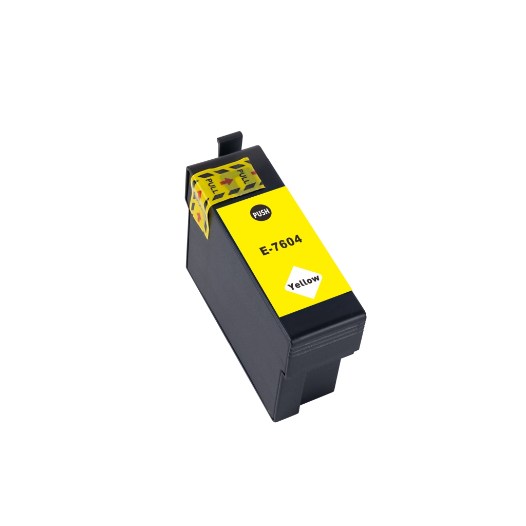 Kompatybilny z Epson T7604 / 29.5ml Tusz Żółty (Kartridże z tuszem)