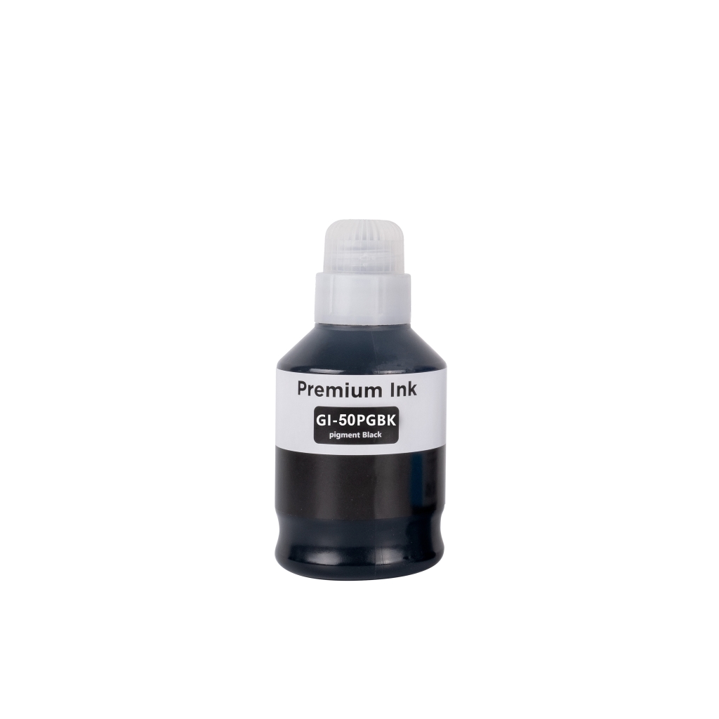 Kompatybilny z Canon GI-50PGBK / 170ml Tusz Czarny (Tusz do drukowania)