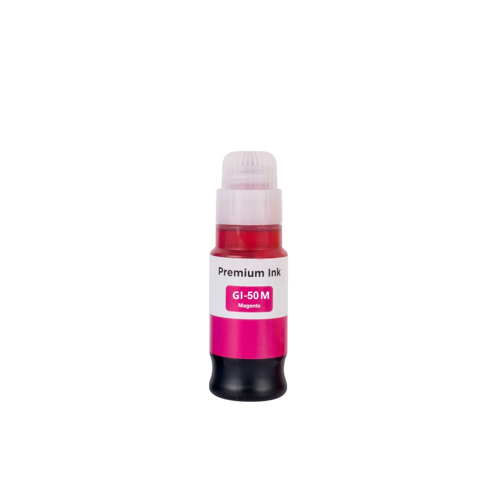 Kompatybilny z Canon GI-50M / 70ml Tusz Magenta (Tusz do drukowania)