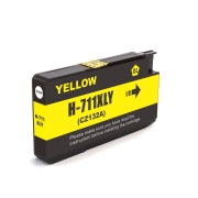 Kompatybilny z HP 711Y(CZ132A) / 30ml Tusz Żółty (Kartridże z tuszem)
