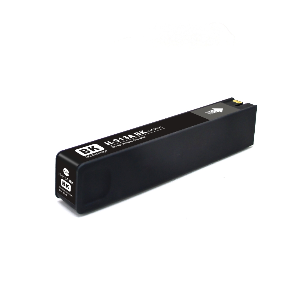 Kompatybilny z HP 913A BK (L0R95AE) / 77ml Tusz Czarny (Kartridże z tuszem)