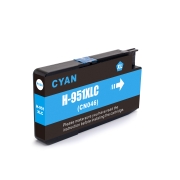 Compatible replacement for Compatible with HP 951XLC / 30ml Ink Cyan (Ink cartridges)