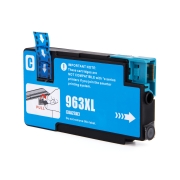 Compatible with HP 963XLC / 27.5ml Ink Cyan (Ink cartridges)