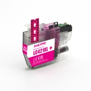 Kompatybilny z Brother LC421XLM / 10ml Tusz Magenta (Kartridże z tuszem)